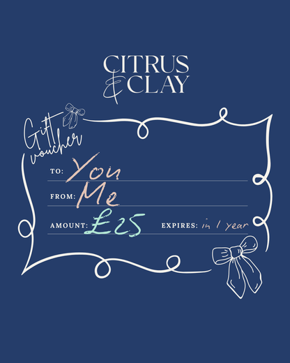 Citrus & Clay £25 Digital Gift Voucher