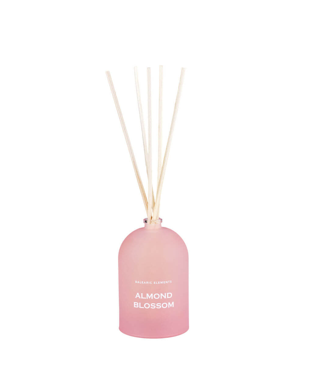 Pink Reed Diffuser on a white background