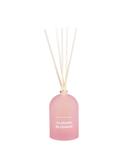 Pink Reed Diffuser on a white background
