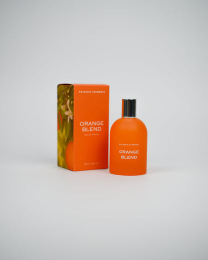 Orange Blend perfume bottle and packaging on a white background