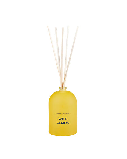 Wild Lemon Reed Diffuser on a white background