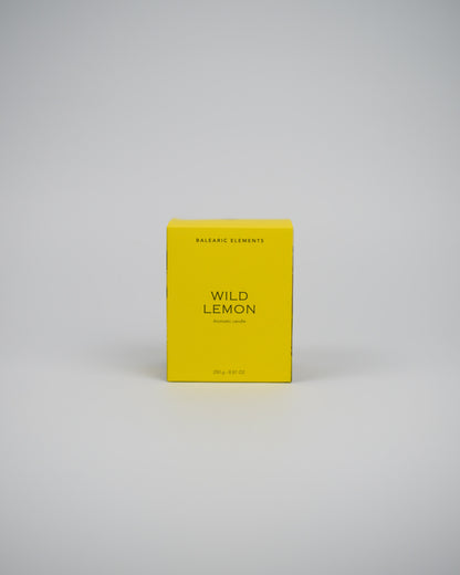 Yellow box labeled 'Wild Lemon' on a white background